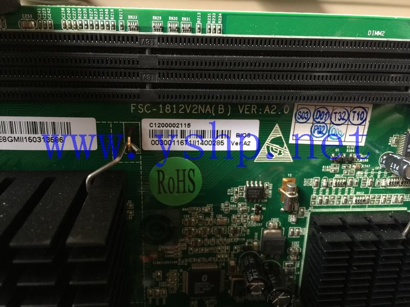 上海源深科技 Shanghai   研祥Industrial  computer mainboard   FSC-1812V2NA(B) VER A2.0 高清图片