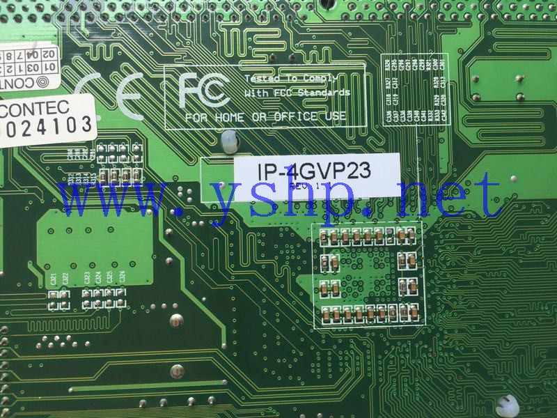 上海源深科技 Shanghai   CONTECIndustrial  computer mainboard   IP-4GVP23 REV 1.1 高清图片