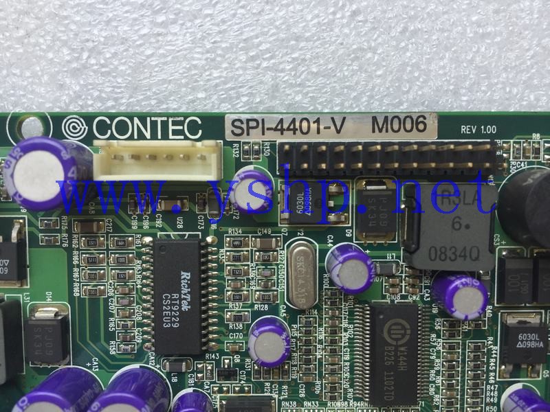 上海源深科技 Shanghai   Industrial  computer mainboard   CONTEC SPI-4401-V M006 REV 1.00 高清图片