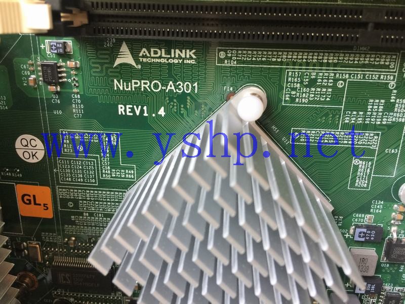 上海源深科技 凌华Industrial  computer mainboard   ADLINK NUPRO-A301 REV 1.4 高清图片