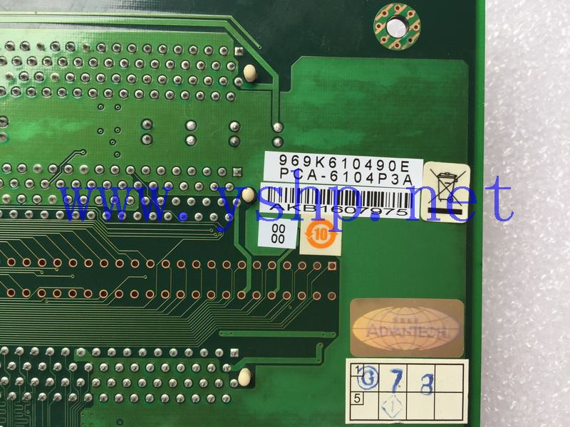 上海源深科技 AdvantechIndustrial computer backplane  PCA-6104P3A REV.A1 高清图片