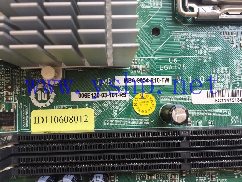 上海源深科技 Shanghai   Industrial  computer mainboard   IMBA-9654-R10-TW V1.0 006E130-03-101-RS 高清图片