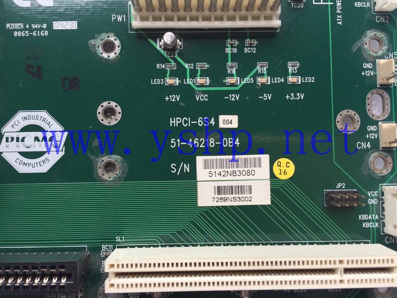 上海源深科技 Shanghai   ADLINK凌华 industrial board  backplane  HPCI-6S4 51-46218-0B4 高清图片