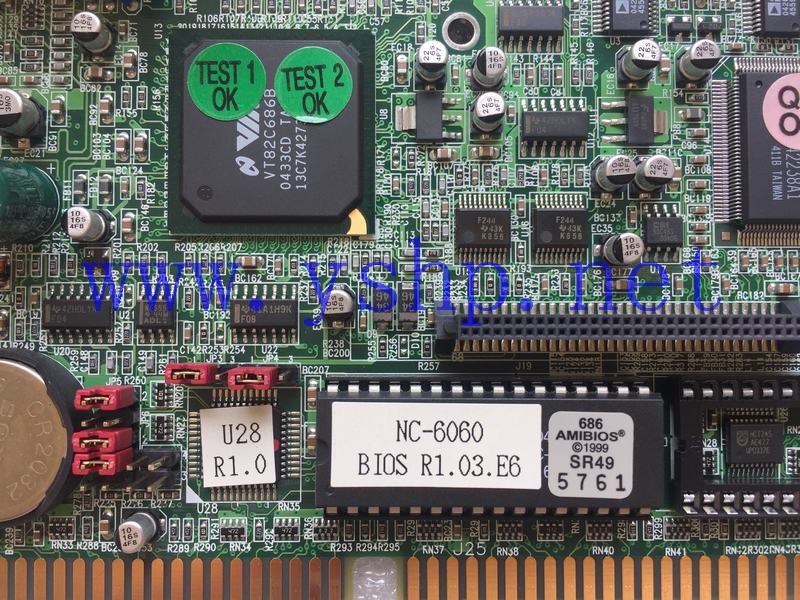 上海源深科技 Industrial Equipment  Industrial  computer mainboard   NC-6060 BIOS R1.03.E6  高清图片