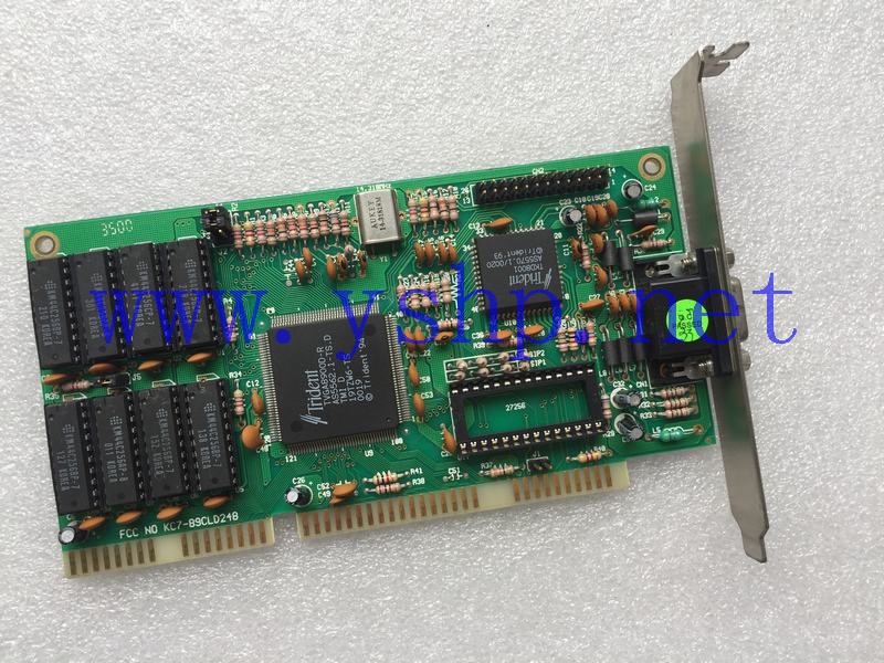 上海源深科技 ISA Graphics Card   ISA-8900DR-1M KC7-89CLD248 高清图片