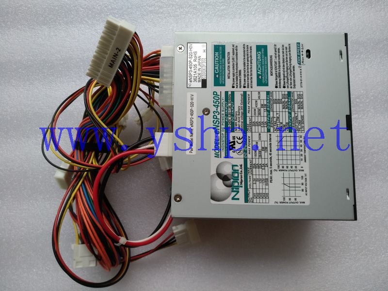 上海源深科技 NIPRON Power Supply   eNSP3-450P-S20-H1V eNSP3-450P-S20-H0V 高清图片