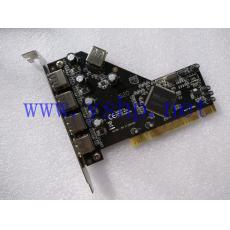 PCI four portUSB卡 NECUSB-REV J2 FG-U2N101-4E1I-01