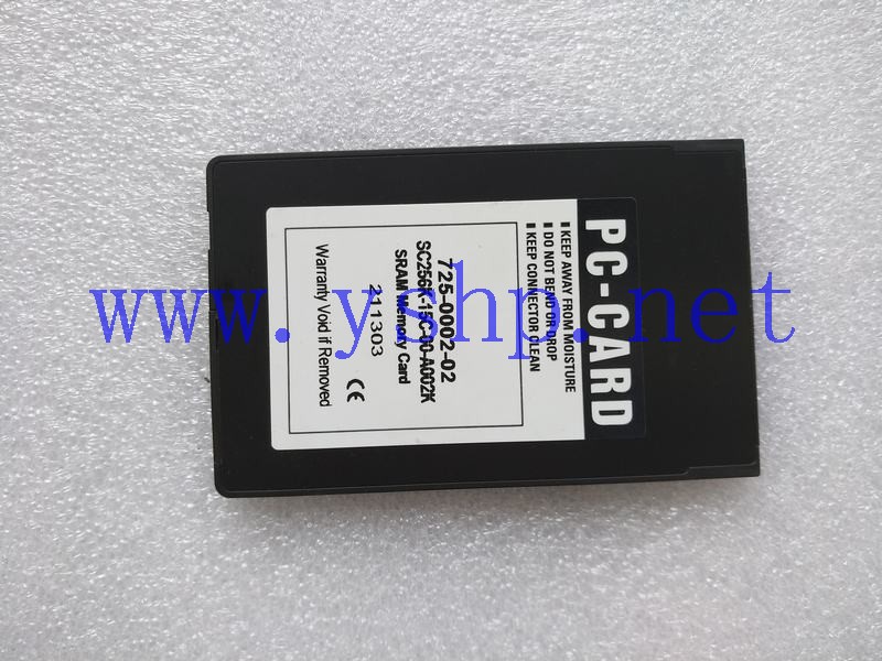 上海源深科技 SCM PC-CARD 725-0002-02 SC256K-15C-00-A002K SRAM MEMORY CARD 高清图片