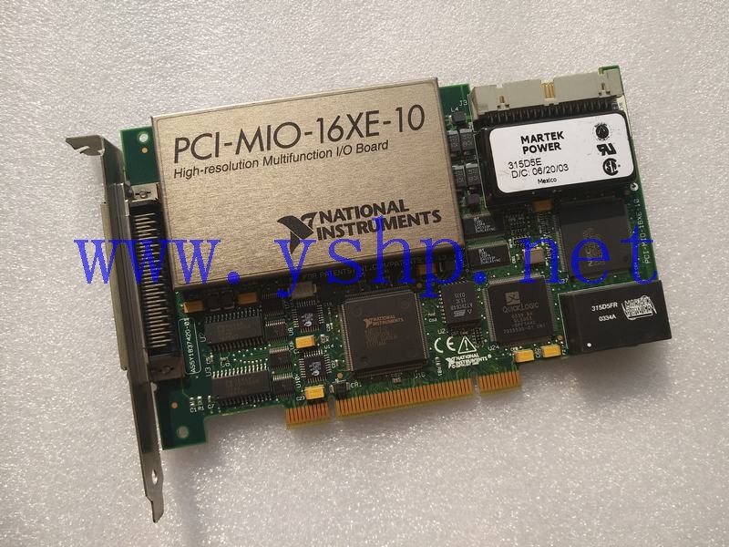 上海源深科技 NI PCI-MIO-16XE-10 High-resolution Multifunction IO Board 高清图片