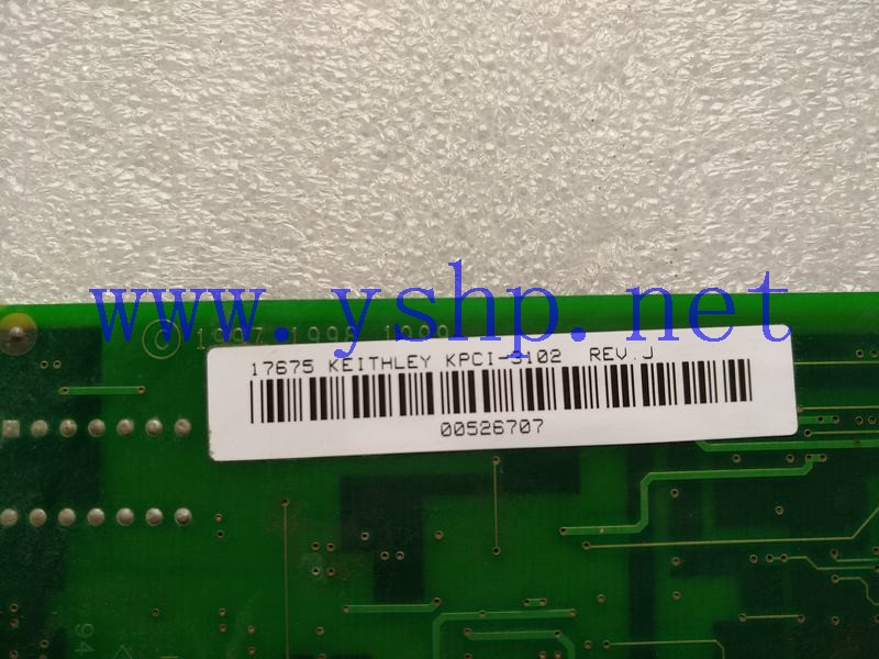 上海源深科技 17675 KEITHLEY KPCI-3102 REV.J PCI Bus Data Acquisition Board 高清图片