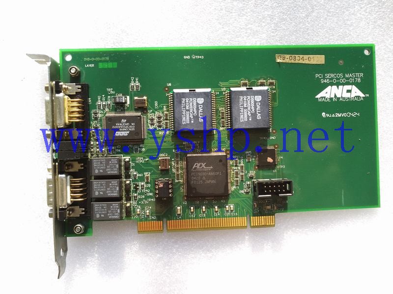 上海源深科技 ANCA PCI SERCOS MASTER board 946-0-00-0178 09-0804-013 高清图片