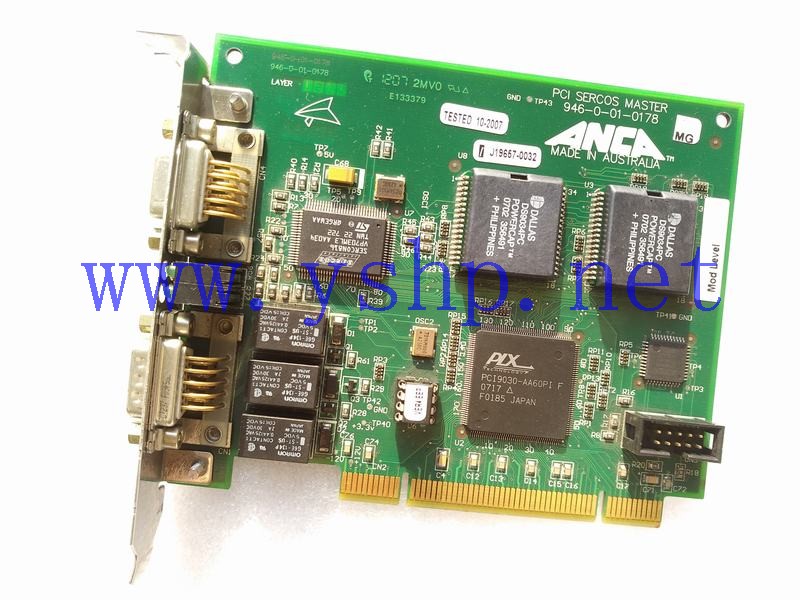 上海源深科技 ANCA PCI SERCOS MASTER board 946-0-01-0178 J19657-0032 高清图片