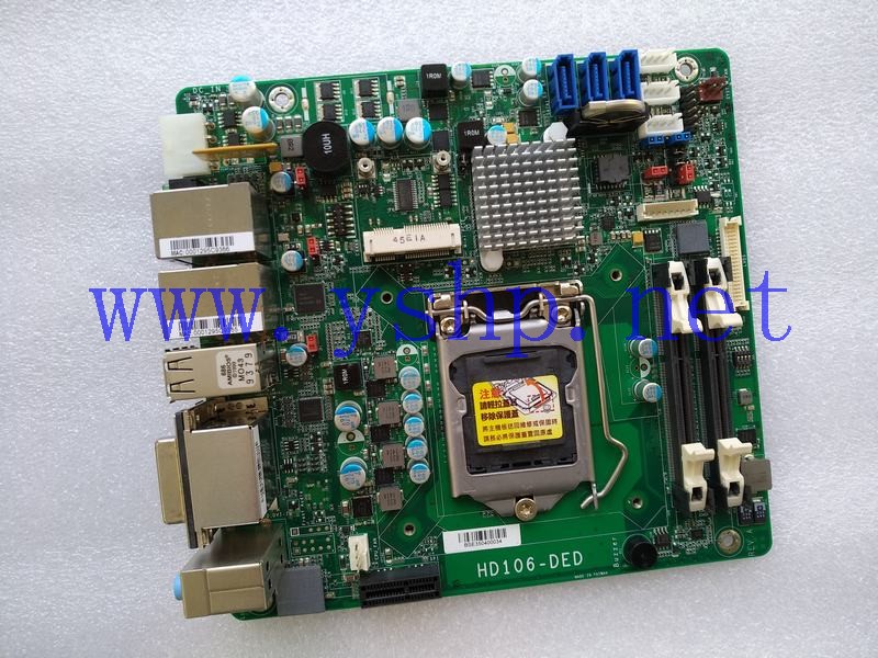 上海源深科技 Shanghai   Industrial Equipment Industrial  computer mainboard   HD106-DED 774-HD106D-001G R.0A3 高清图片