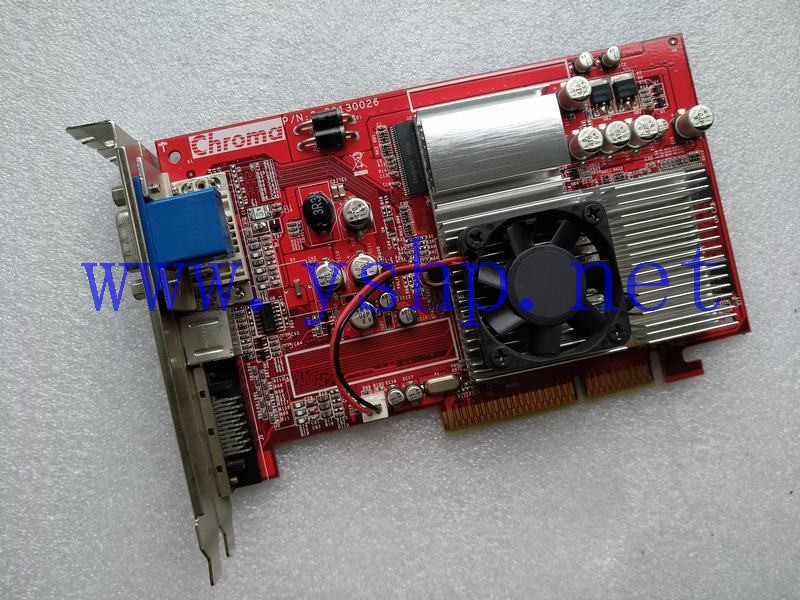 上海源深科技 CHROMA AGP Graphics Card   829130026 102-GM256-41 LVDS Express 256M 3D Graphic Card 高清图片