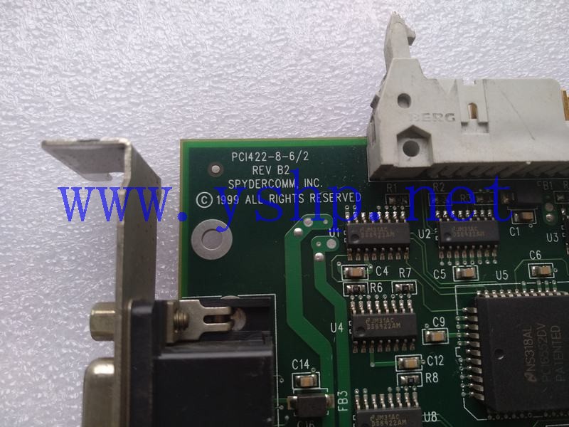 上海源深科技 Industrial Board SPYDERCOMM PCI422-8-6/2 REV B2 高清图片