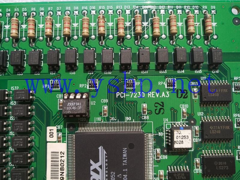 上海源深科技 PCI-7230 REV.A3 32路数字量输入输出隔离数字卡 DAQ卡 高清图片