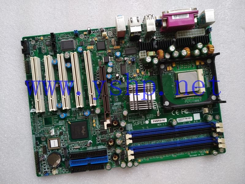 上海源深科技 SUPER Workstation  mainboard P4SPA+NI REV 1.1 高清图片