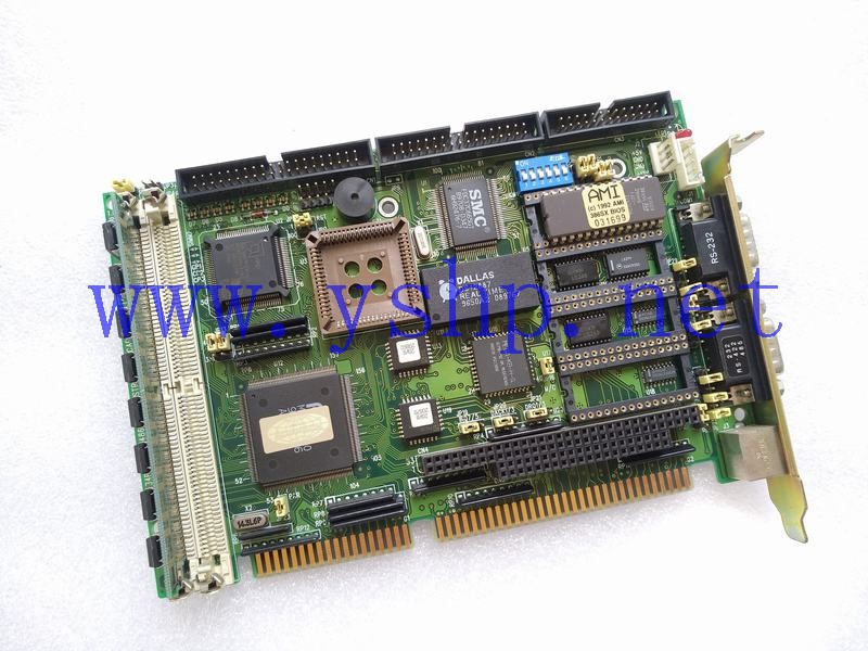 上海源深科技 Advantech半长Industrial  computer mainboard   PCA-6134P 386SX 486SLC INDUSTRIAL CPU CARD REV.A2 高清图片