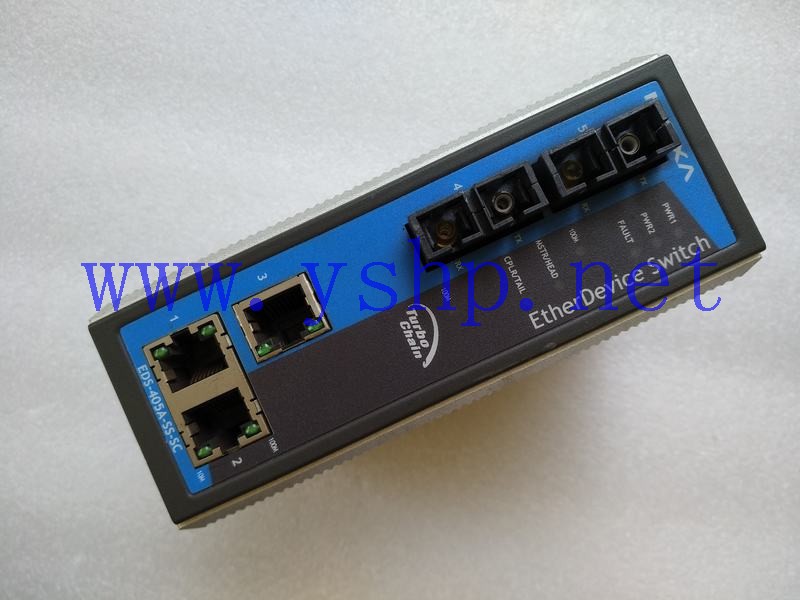 上海源深科技 MOXA EtherDevice Switch EDS-405A-SS-SC 高清图片