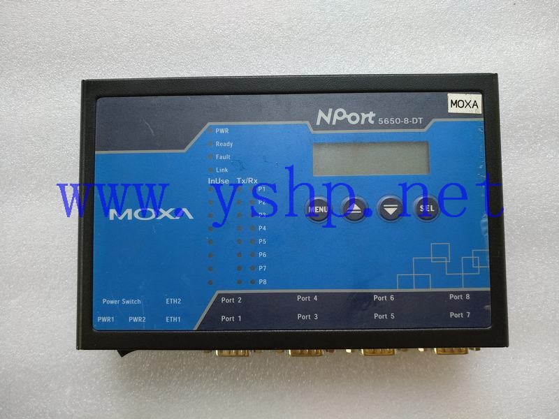 上海源深科技 MOXA NPort 5650-8-DT 串口 Server 高清图片