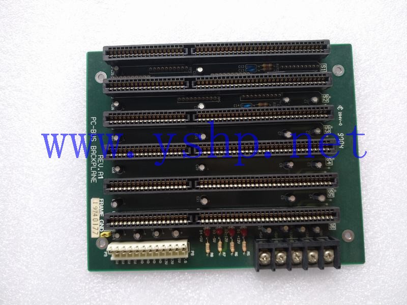 上海源深科技 Industrial computer backplane 全部6个ISA插槽 PC-BUS BACKPLANE REV.A1 高清图片