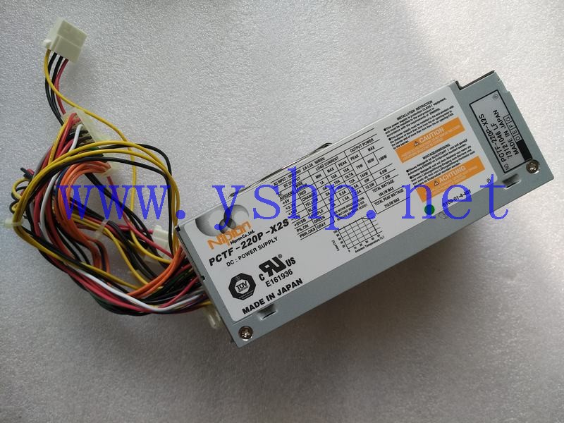 上海源深科技 Industrial Equipment Industrial computer Power Supply   NIPRON PCTF-220P-X2S 73121046LF 高清图片