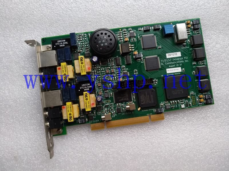 上海源深科技 GL T1/E1/J1 Universal PCI Based Dual HD Universal T1 E1 Cards 高清图片