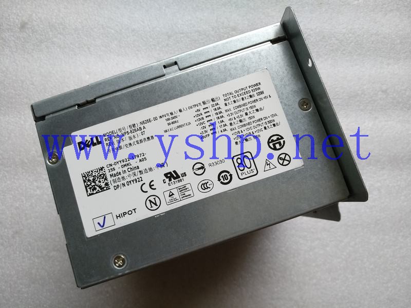 上海源深科技 DELL T410 Server Power Supply   N525E-00 NPS-525ABA YY922 高清图片