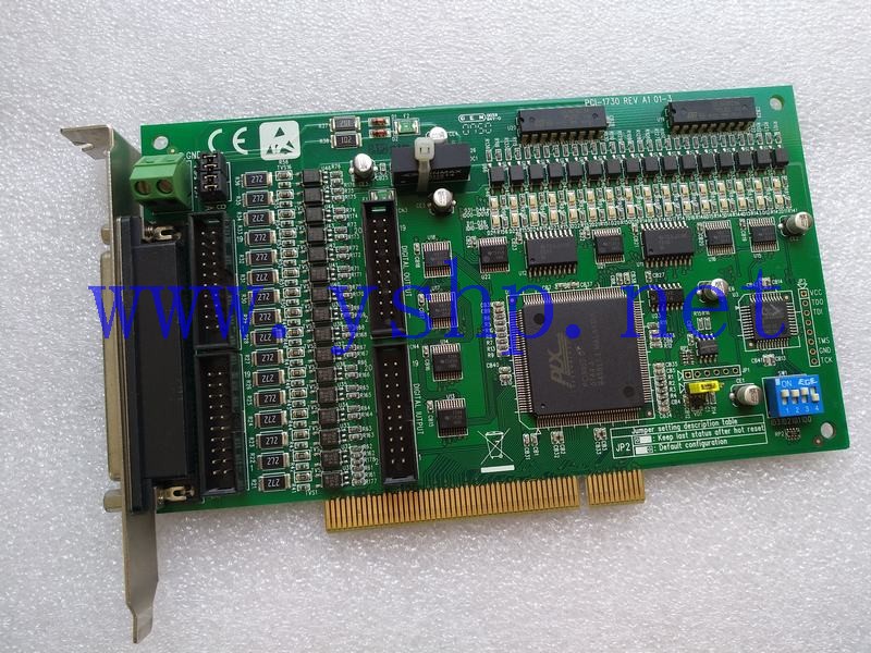 上海源深科技 Advantech 32路隔离数字量输入/输出卡 PCI-1730 REV A1 01-3 高清图片