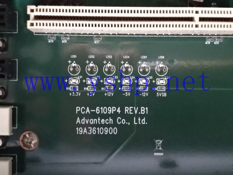 上海源深科技 AdvantechIndustrial computer backplane  PCA-6109P4 REV.B1 19A3610900 高清图片