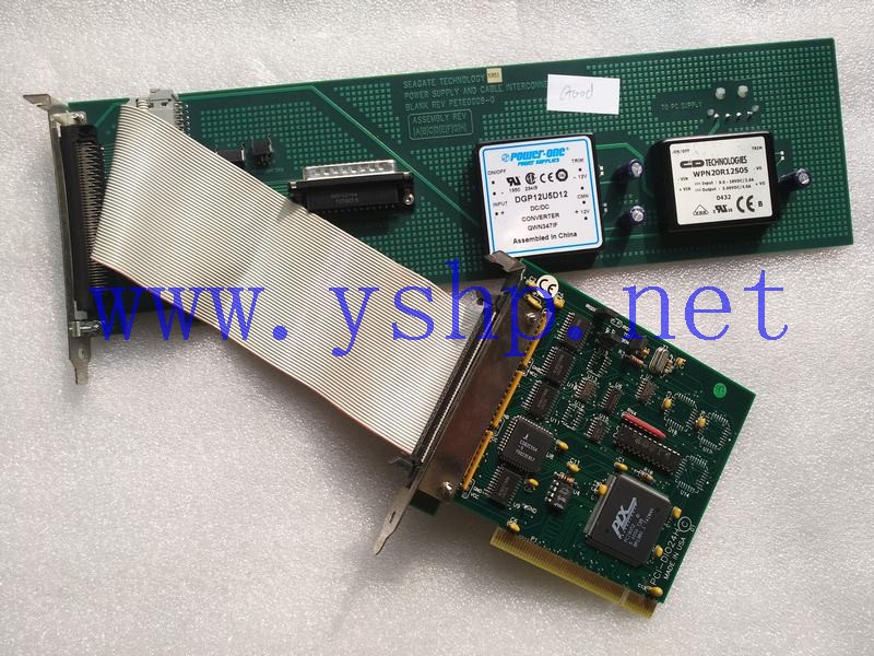 上海源深科技 SEAGATE POWER SUPPLY AN CABLE BLANK REV PETE0008-0 PCI-DIO-24H REV F PCI-DIO24H 高清图片