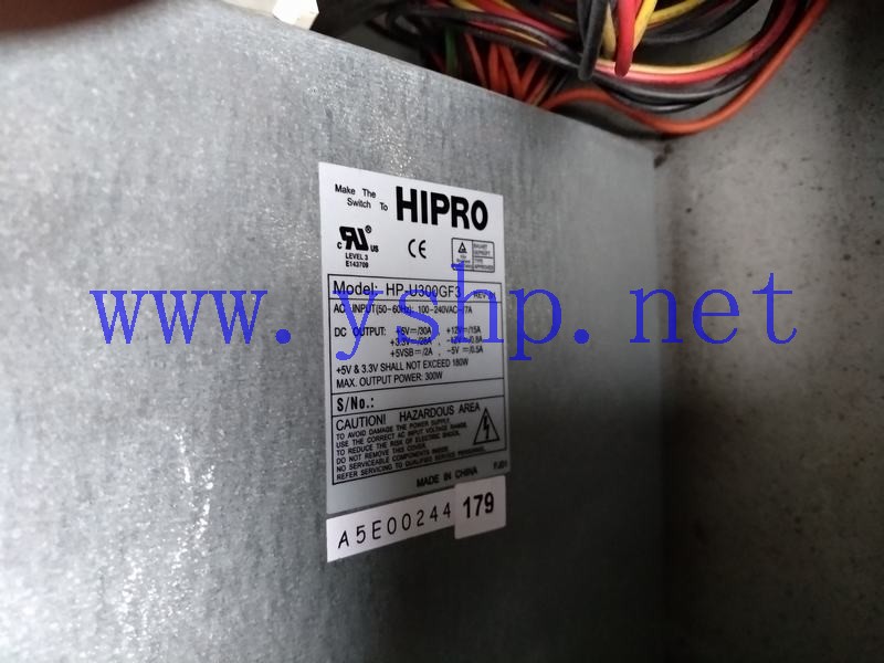 上海源深科技 Industrial Equipment Industrial computer Power Supply   HP-U300GF3 A5E00244179 高清图片