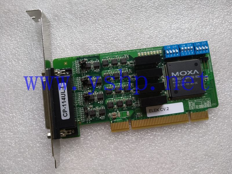 上海源深科技 MOXA Serial card  CP-114UL-I four port RS232/422/485 高清图片