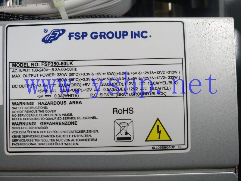 上海源深科技  Power Supply   FSP350-60LK 高清图片