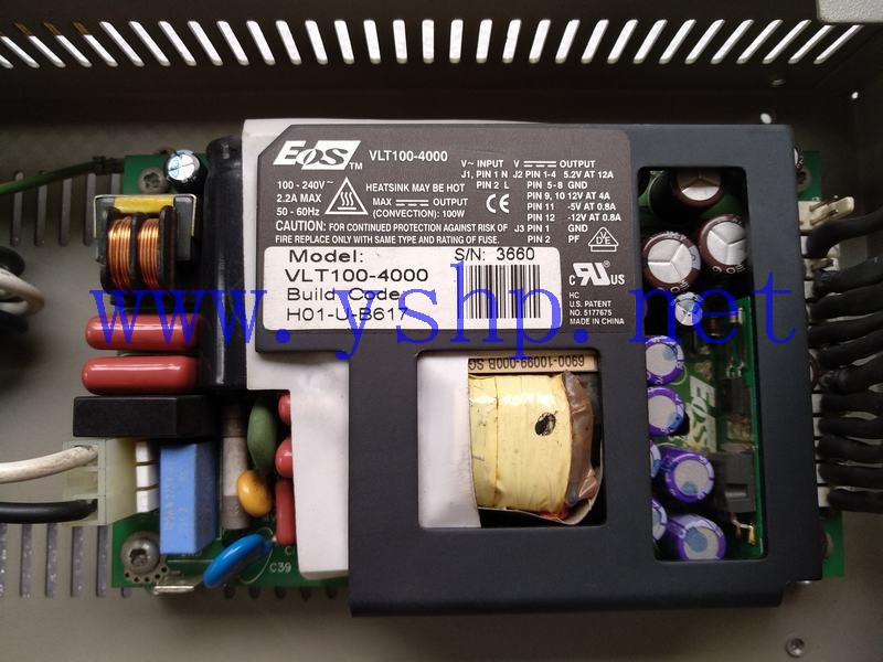 上海源深科技 Industrial computer Power Supply   EOS VLT100-4000 H01-U-B617 高清图片