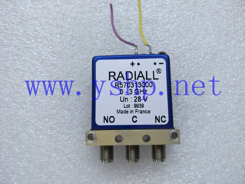 上海源深科技 RADIALL R570313000 0-3GHZ 高清图片