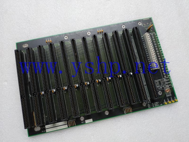 上海源深科技 Industrial computer backplane  ISA 12 SLOT BACKPLANE 高清图片