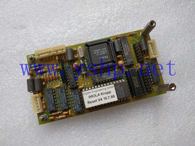 上海源深科技 KC-CPC 6048-03 DIGITEC ENG IMOLA KRUPP RESET V4 15.7.99 高清图片