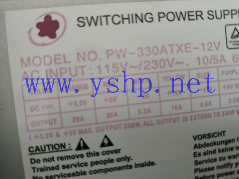 上海源深科技 Industrial computer Power Supply   PW-330ATXE-12V 高清图片