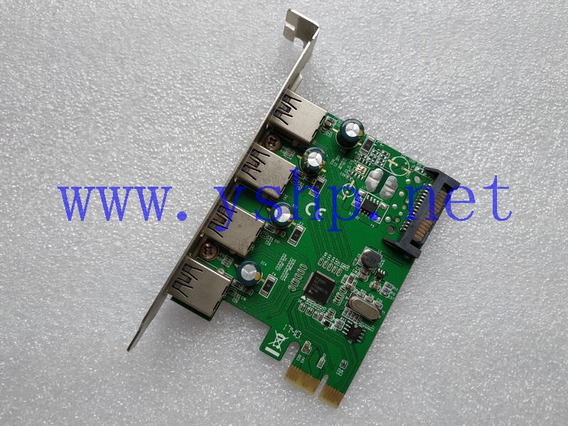 上海源深科技 PCI-E转usb转接卡 FG-EU306B-1 PCIE 4xUSB3.0 15PIN POWER 高清图片