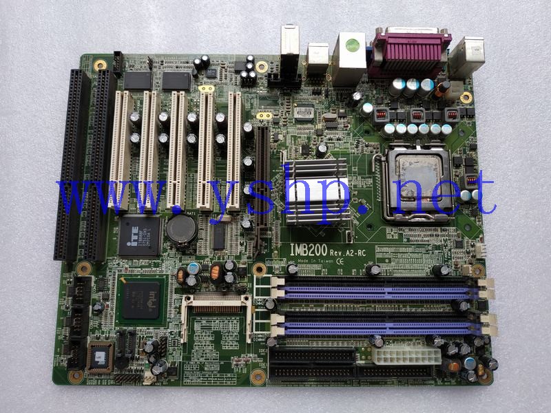 上海源深科技 Industrial  computer mainboard   IMB200 REV.A2-RC 2个ISA 5个PCI 1个AGP 高清图片