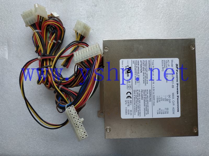 上海源深科技 Industrial Power supply 3P Pacific KPP401-89 400W 高清图片