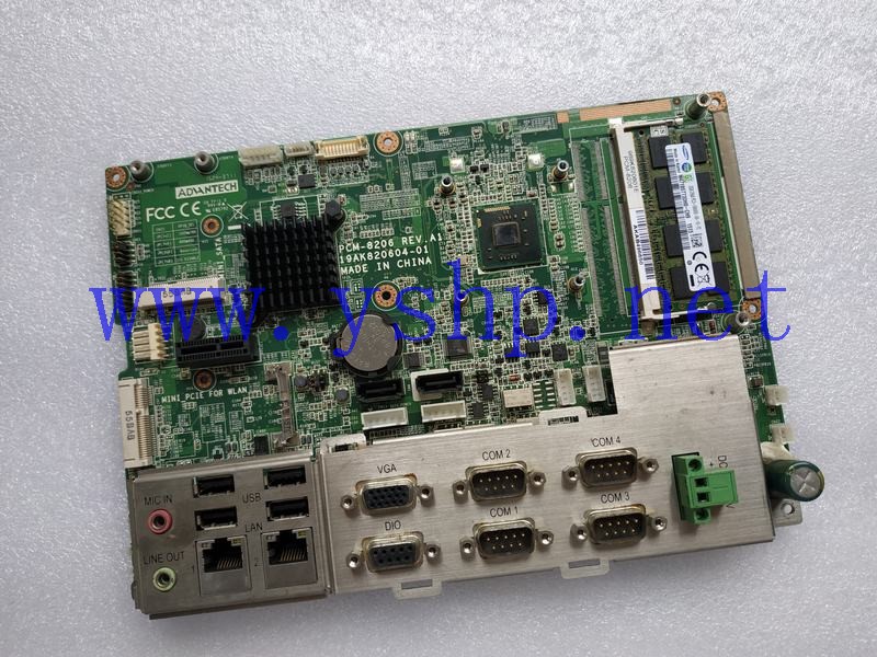 上海源深科技 Advantechmainboard PCM-8206 REV.A1 19AK820604-01 969K820601E 高清图片