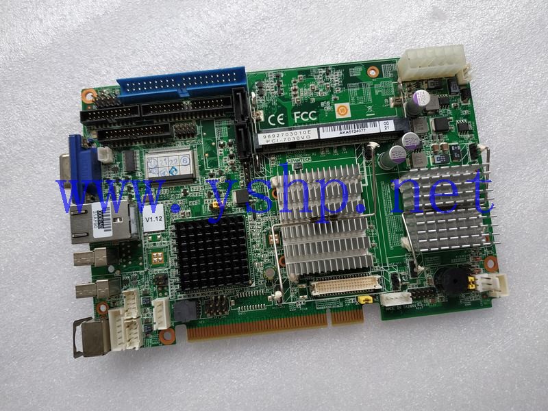 上海源深科技 Advantech industrial board mainboard PCI-7030 REV.A1 PCI-7030VG 9692703010E 19A2703001 高清图片