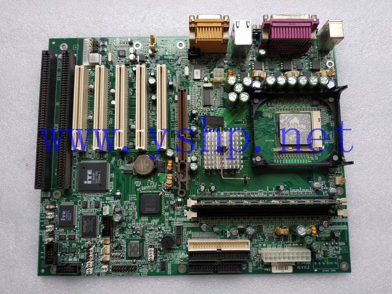 上海源深科技 mainboard 2个ISA 5个PCI 1个AGP BC845DL REV 0.2 高清图片