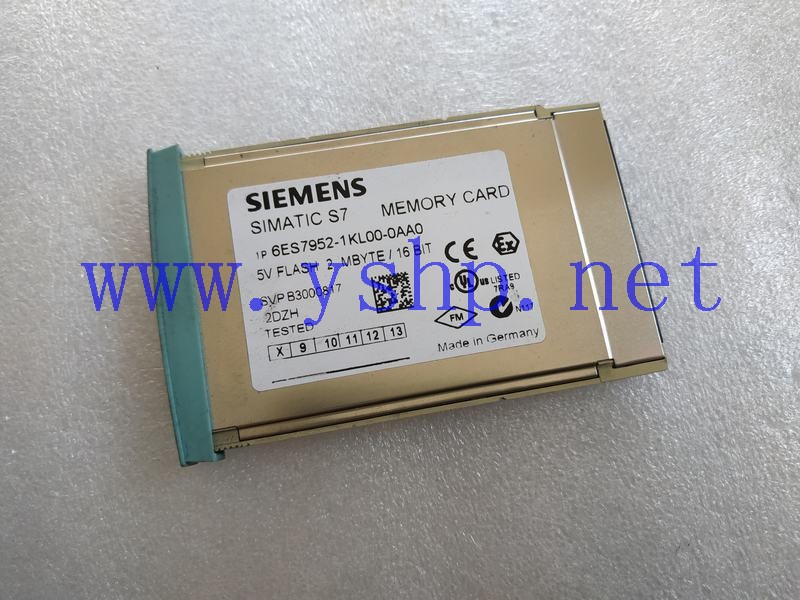 上海源深科技 SIEMENS SIMATIC S7 MEMORY CARD FLASH 2MB 6ES7952-1KL00-0AA0 高清图片