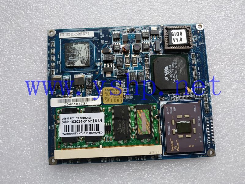 上海源深科技 ETXmainboard IEI S83-11 ETX-5800-733-256MB-ICP-T 高清图片