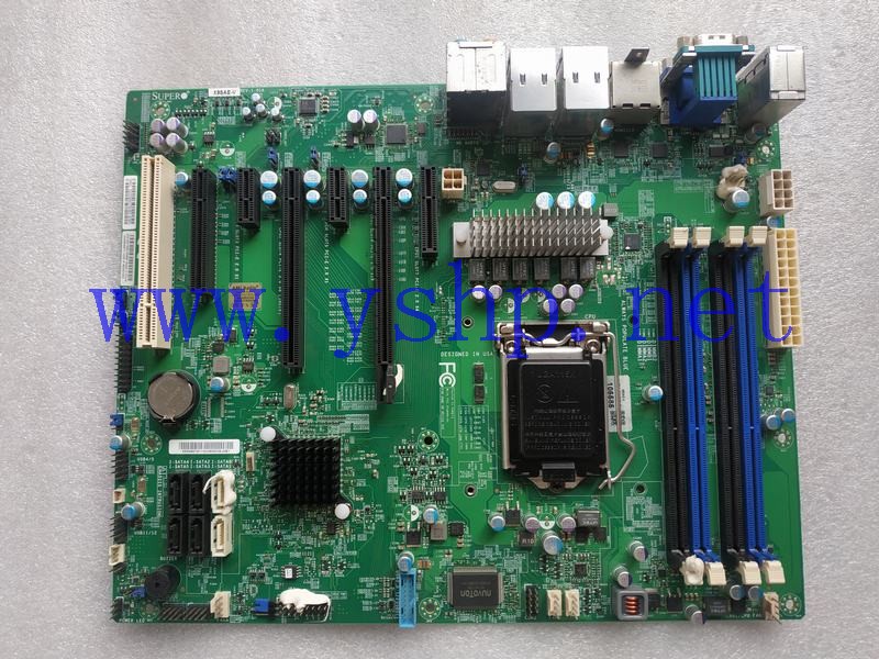 上海源深科技 超微mainboard SUPER X9SAE-V REV 1.01A 高清图片