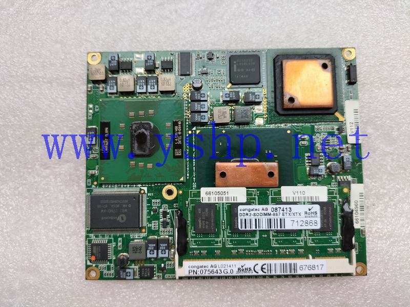 上海源深科技 Industrial motherboard CONGATEC AG L021411 075643 G.0 F991603-11 高清图片