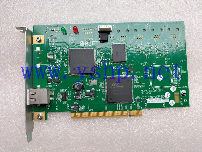 上海源深科技 Industrial Board OBJET DATA_PCI BRD-01028 PCB-00007 BOJ-BRD-00028 REV E1 高清图片